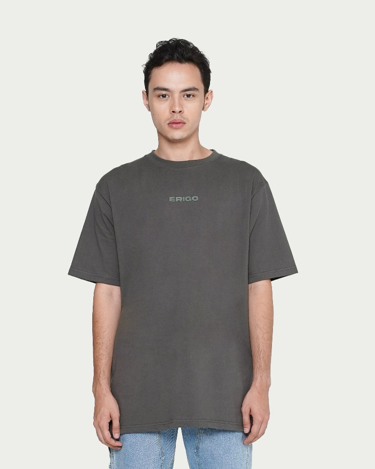 Erigo T-Shirt Oversize Champlain Asphalt