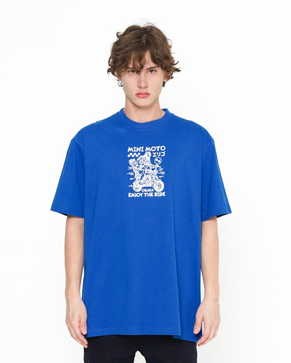 Erigo T-Shirt Oversize Uchinaga Dark Blue
