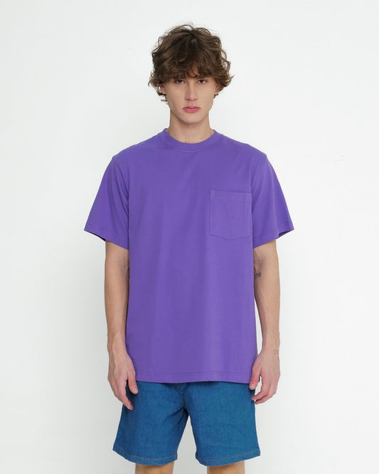 Erigo T-Shirt Oversize Pocket Gilda Ultra Violet Unisex