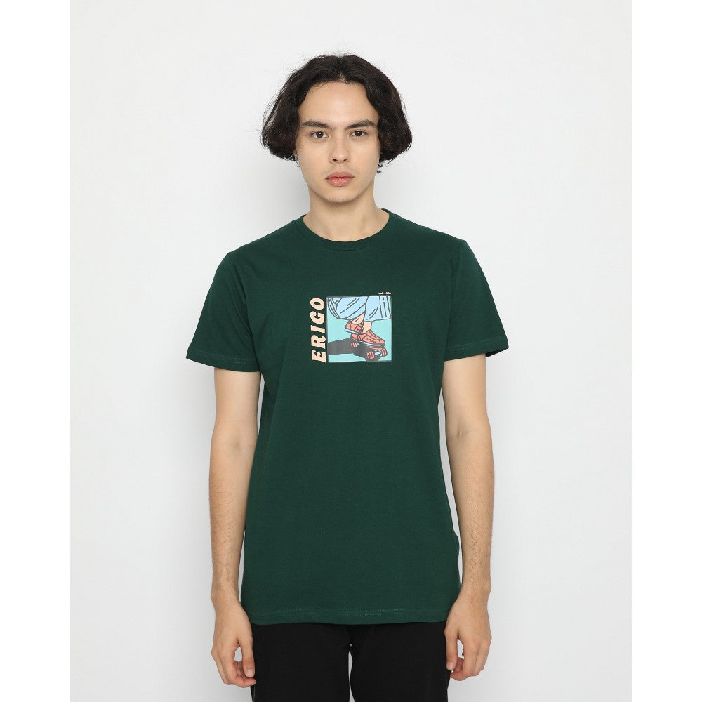 Erigo T-Shirt Longboard Green
