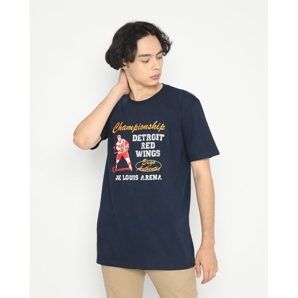 Erigo T-Shirt Detroit Red Wings Navy