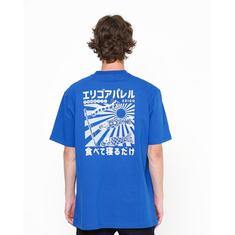 Erigo T-Shirt Oversize Shohei Dark Blue